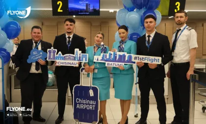 FLYONE a lansat cu succes noua rută 