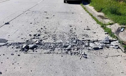 Deteriorări drumuri din Moldova
