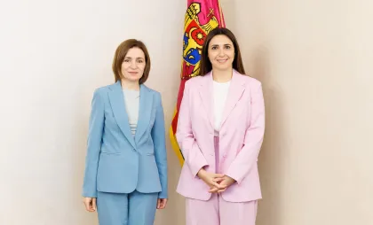 Marilena Raouna și Maia Sandu