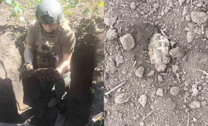 Obiecte explozive descoperite