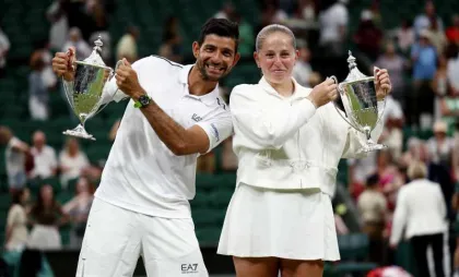 Jelena Ostapenko și Marcelo Arevalo Jelena Ostapenko și Marcelo Arevalo