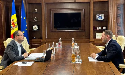 Vasile Tofan la întâlnire cu miniștrii interimari