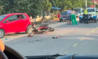 Imagini de la locul accidentului Imagini de la locul accidentului