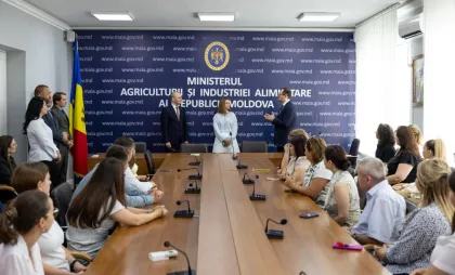 Musteață a preluat functia la ministerul Agriculturii Musteață a preluat functia la ministerul Agriculturii