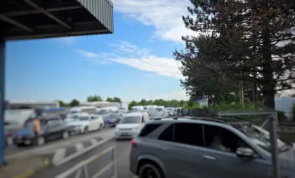 Coadă la ieșirea din Republica Moldova Coadă la ieșirea din Republica Moldova