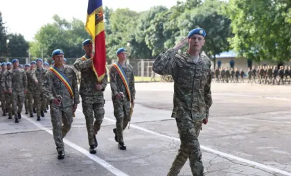 41 de militari moldoveni pleacă în Kosova 41 de militari moldoveni pleacă în Kosova