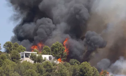 Incendii în Spania