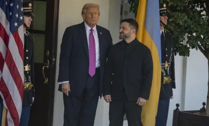 Donald Trump și Volodimir Zelenski