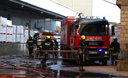 Incendiu în capitală Incendiu în capitală