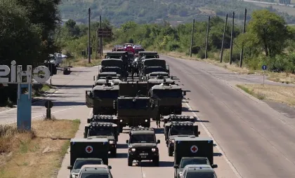 Pregătirile pentru Parada Militară Pregătirile pentru Parada Militară