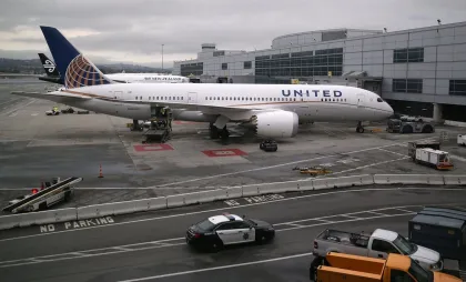 Avion United Airlines de la Denver Avion United Airlines de la Denver