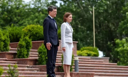 Nicușor Dan și Maia Sandu