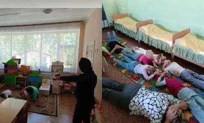 Exerciții antiteroriste în grădinițe