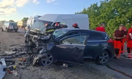 Accident la Rîșcani