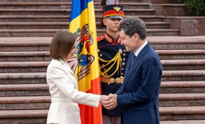 Maia Sandu și Nicușor Dan Maia Sandu și Nicușor Dan