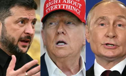 Trump-Putin-Zelenski Trump-Putin-Zelenski