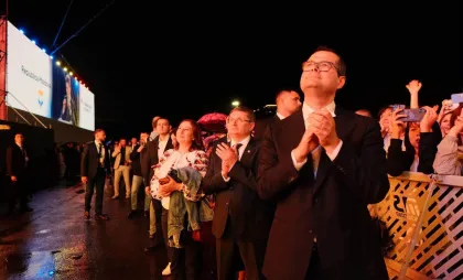 Vasile Tofan la concertul din PMAN Vasile Tofan la concertul din PMAN