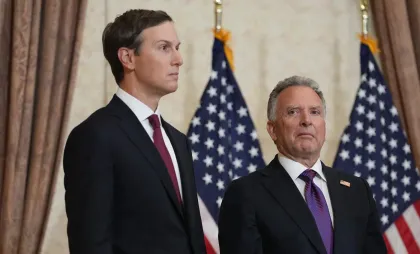 Jared Kushner și Steve Witkoff Jared Kushner și Steve Witkoff
