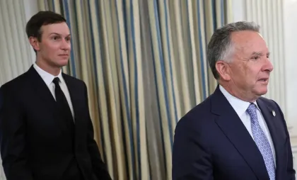 Jared Kushner și Steve Witkoff Jared Kushner și Steve Witkoff