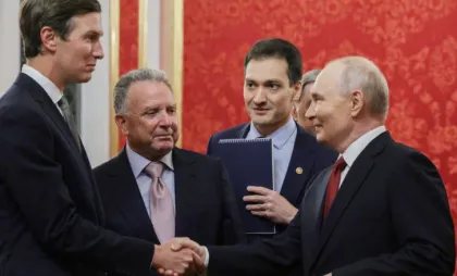 Emisarii lui Donald Trump și Vladimir Putin la Moscova Emisarii lui Donald Trump și Vladimir Putin la Moscova