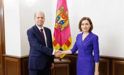 Maia Sandu și Uygar Mustafa Sertel Maia Sandu și Uygar Mustafa Sertel