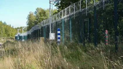 Gardul de securitate de la frontiera Finladei cu Rusia Gardul de securitate de la frontiera Finladei cu Rusia