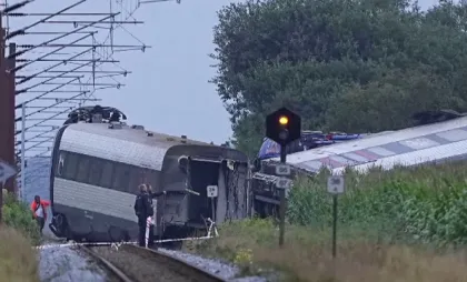 Accident feroviar Franța
