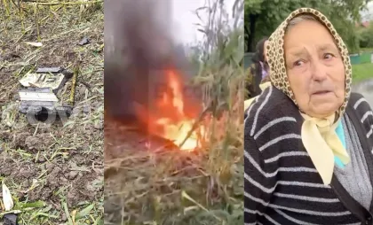 Drona care a traversat spațiul aerian al Moldovei s-ar fi îndreptat spre România. Aparat de zbor prăbușit la Suceava: imagini și mărturii - VIDEO
