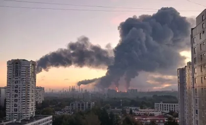 Moscova a fost ţinta a sute de drone: cel puțin doi oameni au murit, iar o rafinărie a fost afectată - VIDEO