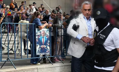 Susținători ai lui Călin Georgescu