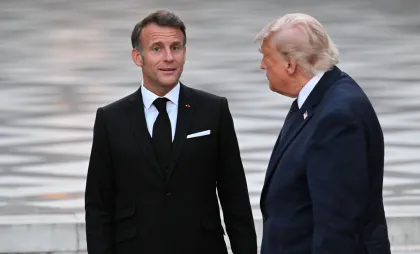 Emmanuel Macron și Donald Trump