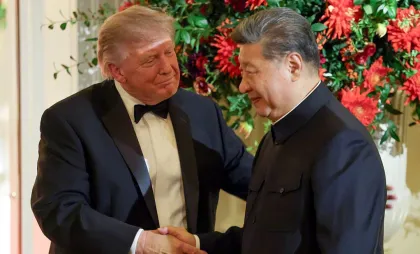 Donald Trump și Xi Jinping Donald Trump și Xi Jinping
