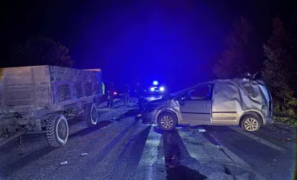 Accident la Rîșcani