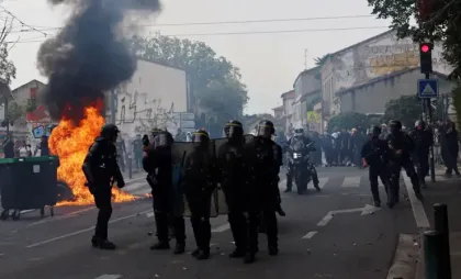 Proteste în Franța Proteste în Franța
