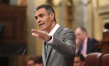 Premierul spaniol Pedro Sanchez Premierul spaniol Pedro Sanchez