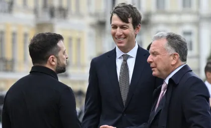 Zelenski și emisarii lui Trump Zelenski și emisarii lui Trump