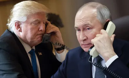 Donald Trump și Vladimir Putin Donald Trump și Vladimir Putin