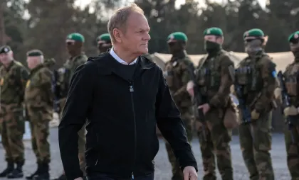 Premierul polonez Donald Tusk Premierul polonez Donald Tusk