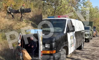 Intervenția poliției după explozia de la Geamăna Intervenția poliției după explozia de la Geamăna