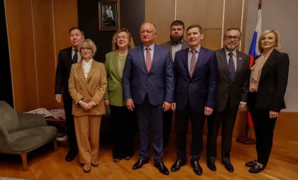 Igor Dodon la Moscova Igor Dodon la Moscova