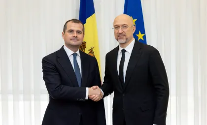Vasile Tofan și Denis Șmîhal Vasile Tofan și Denis Șmîhal