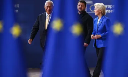 Zelenski și liderii UE Zelenski și liderii UE