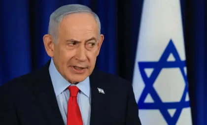  Premierul israelian Benjamin Netanyahu