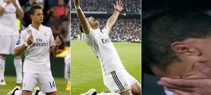 A intrat, a marcat, a PLANS. Scene EMOTIONANTE pentru Chicharito dupa golul cu Atletico! A plans ca un copil pe banca