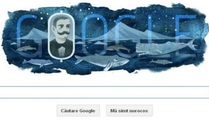 EMIL RACOVITA - 145 de ani de la nasterea savantului roman sarbatoriti de GOOGLE cu un DOODLE