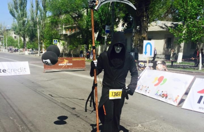 Personajul zilei: "Moartea" de la maraton