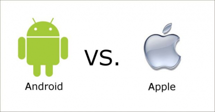 Duelul dintre Apple si Google este din ce in ce mai aprins! Cine castiga razboiul iOS vs Android in Europa