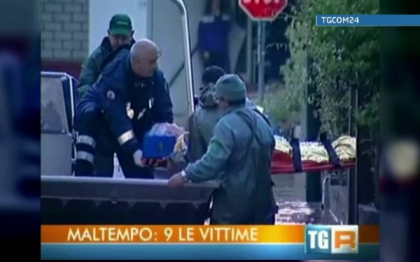 Cel putin noua morti in Sardinia, in urma unor inundatii Cel putin noua morti in Sardinia, in urma unor inundatii