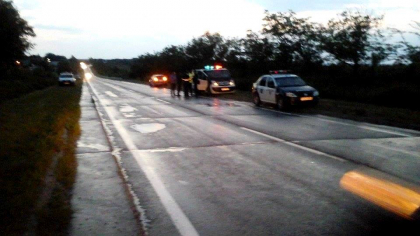 Infiorator! Trei oameni au ars dupa ce masina in care se aflau s-a izbit intr-un copac la Stauceni - VIDEO