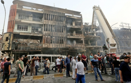 Este cel mai sangeros atentat de dupa invazia Statelor Unite. Bilantul atacului din Bagdad a ajuns la 250 de morti Este cel mai sangeros atentat de dupa invazia Statelor Unite. Bilantul atacului din Bagdad a ajuns la 250 de morti